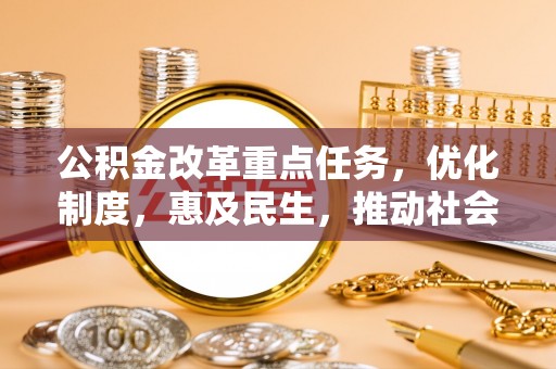 那玛夏公积金改革重点任务，优化制度，惠及民生，推动社会公平发展