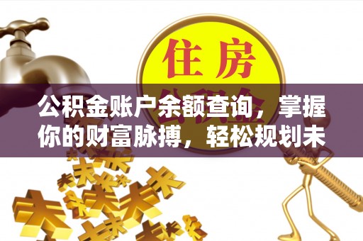 那玛夏公积金账户余额查询，掌握你的财富脉搏，轻松规划未来