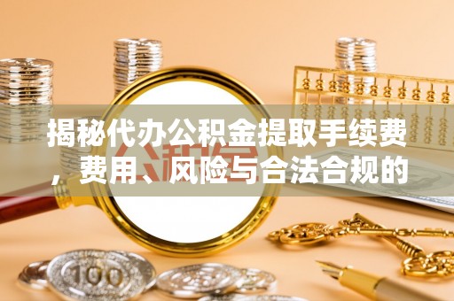 那玛夏揭秘代办公积金提取手续费，费用、风险与合法合规的全解析