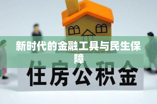 那玛夏新时代的金融工具与民生保障