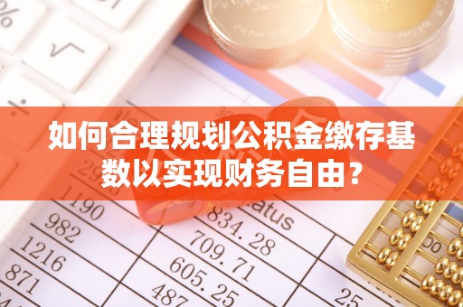 那玛夏如何合理规划公积金缴存基数以实现财务自由？