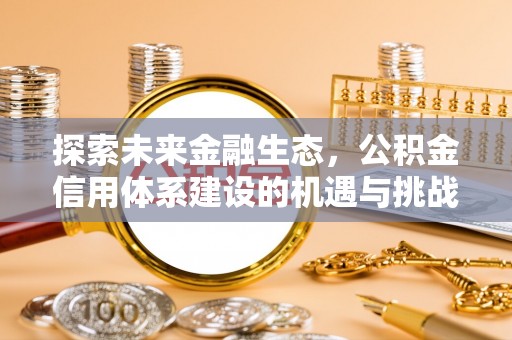 那玛夏探索未来金融生态，公积金信用体系建设的机遇与挑战
