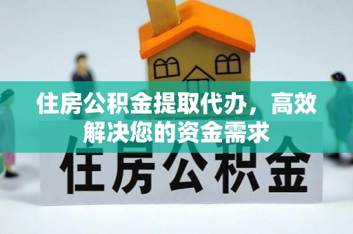 那玛夏住房公积金提取代办，高效解决您的资金需求