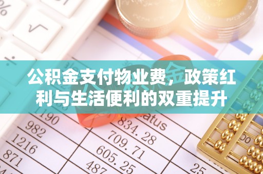 那玛夏公积金支付物业费，政策红利与生活便利的双重提升