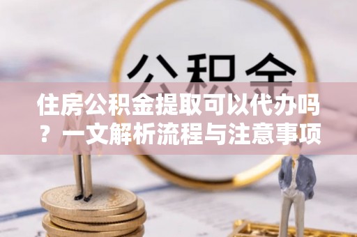 那玛夏住房公积金提取可以代办吗？一文解析流程与注意事项