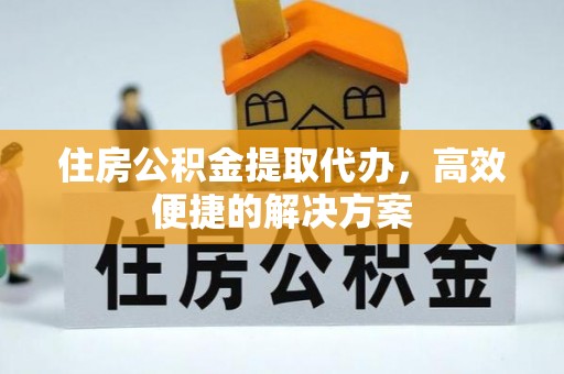 那玛夏住房公积金提取代办，高效便捷的解决方案