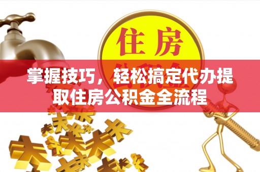 那玛夏掌握技巧，轻松搞定代办提取住房公积金全流程