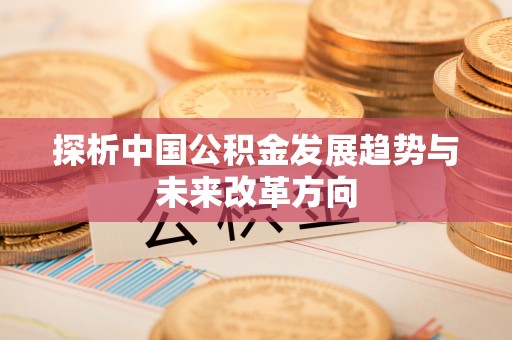 那玛夏探析中国公积金发展趋势与未来改革方向