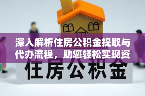 那玛夏深入解析住房公积金提取与代办流程，助您轻松实现资金利用最大化