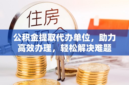 那玛夏公积金提取代办单位，助力高效办理，轻松解决难题