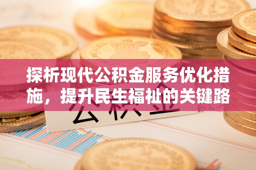 那玛夏探析现代公积金服务优化措施，提升民生福祉的关键路径