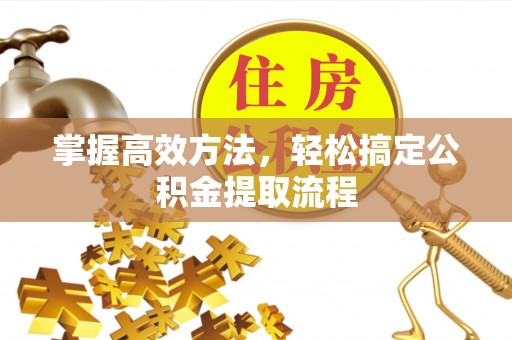 那玛夏掌握高效方法，轻松搞定公积金提取流程
