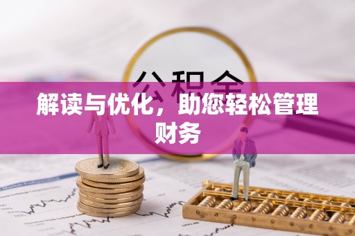 那玛夏解读与优化，助您轻松管理财务