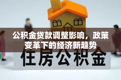 那玛夏公积金贷款调整影响，政策变革下的经济新趋势