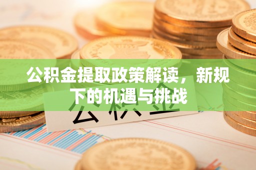 那玛夏公积金提取政策解读，新规下的机遇与挑战