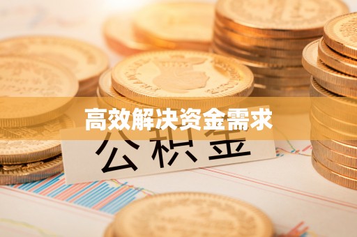 那玛夏高效解决资金需求