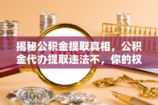 那玛夏揭秘公积金提取真相，公积金代办提取违法不，你的权益如何保障？