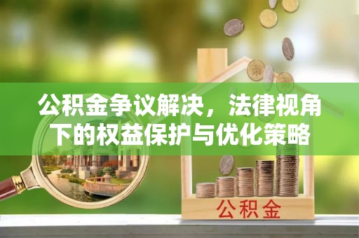 那玛夏公积金争议解决，法律视角下的权益保护与优化策略