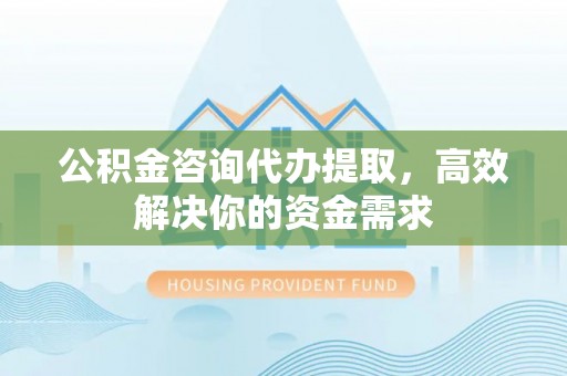 那玛夏公积金咨询代办提取，高效解决你的资金需求