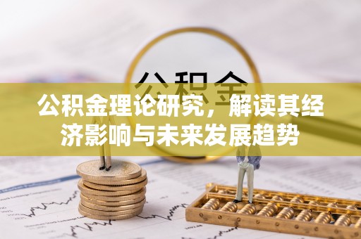那玛夏公积金理论研究，解读其经济影响与未来发展趋势