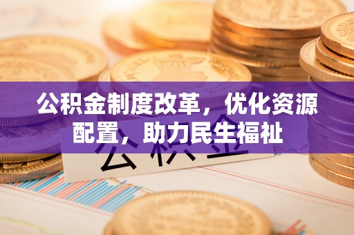那玛夏公积金制度改革，优化资源配置，助力民生福祉