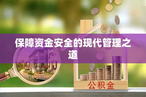 那玛夏保障资金安全的现代管理之道