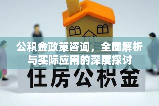 那玛夏公积金政策咨询，全面解析与实际应用的深度探讨