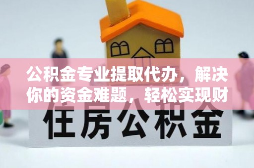 那玛夏公积金专业提取代办，解决你的资金难题，轻松实现财务自由
