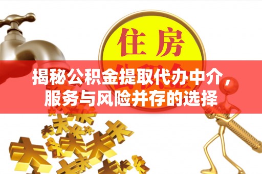 那玛夏揭秘公积金提取代办中介，服务与风险并存的选择